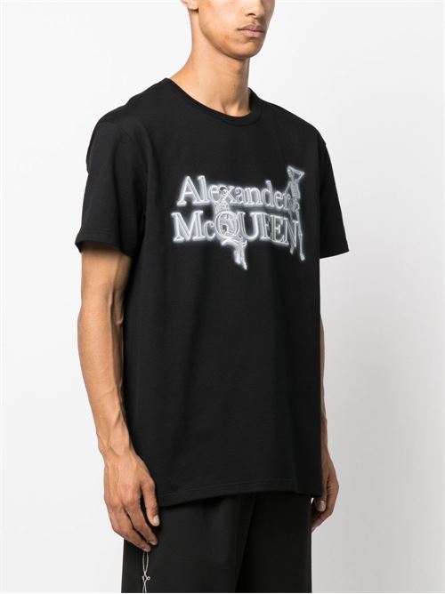 Logo T-Shirt ALEXANDER MCQUEEN | 750656QVZ070901